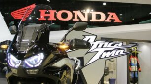 Lo stand della Honda nell’edizione 2019 di Eicma