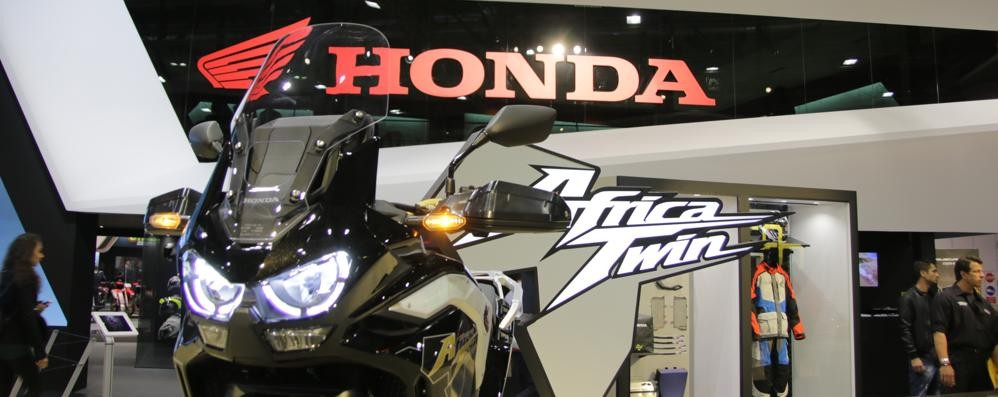 Lo stand della Honda nell’edizione 2019 di Eicma