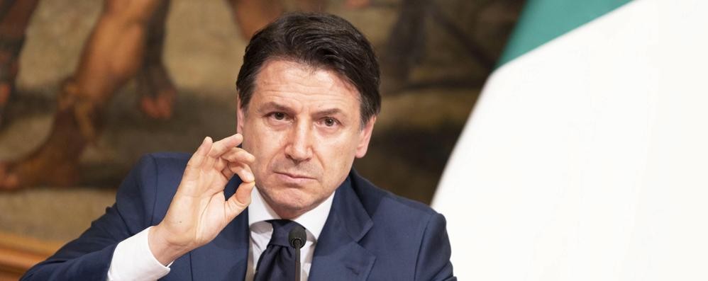 Il presidente del Consiglio Giuseppe Conte