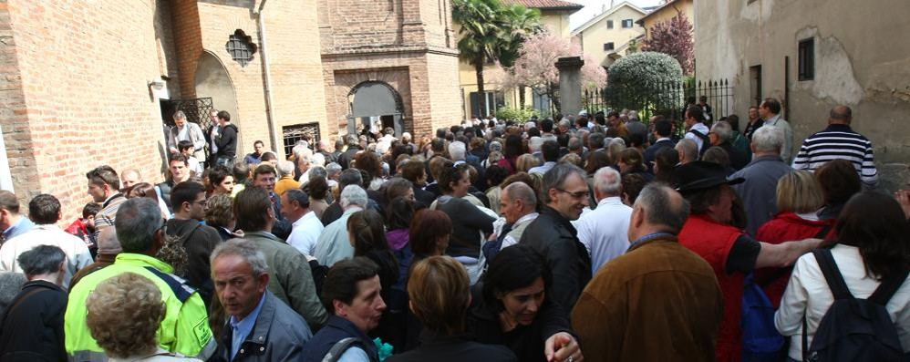 Il pellegrinaggio a Monza dei devoti a San Gerardo da Olgiate Comasco