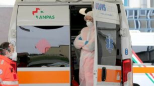 MONZA coronavirus ambulanza in ospedale