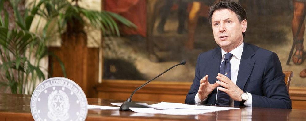 Coronavirus Giuseppe Conte presidente del consiglio - foto governo.it