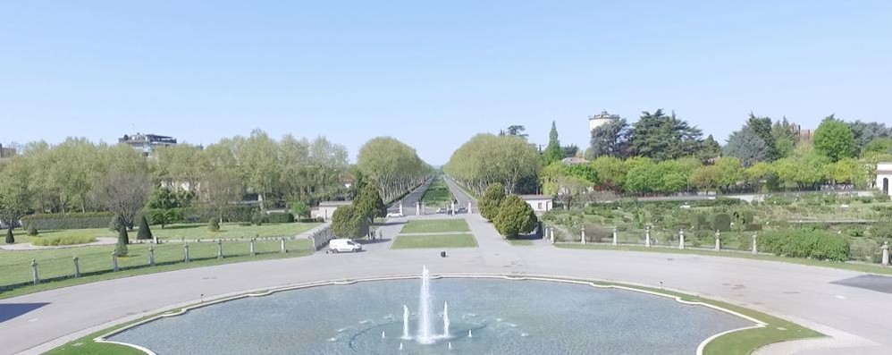 controlli Monza drone pasqua coronavirus