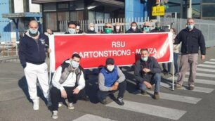Lo sciopero alla Cartonstrong della settimana scorsa per l’anticipo della cassa integrazione