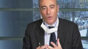 L'assessore al Welfare, Giulio Gallera
