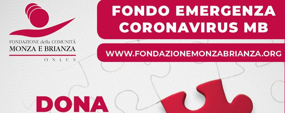 Il fondo di emergenza della Fondazione di comunità di Monza e Brianza