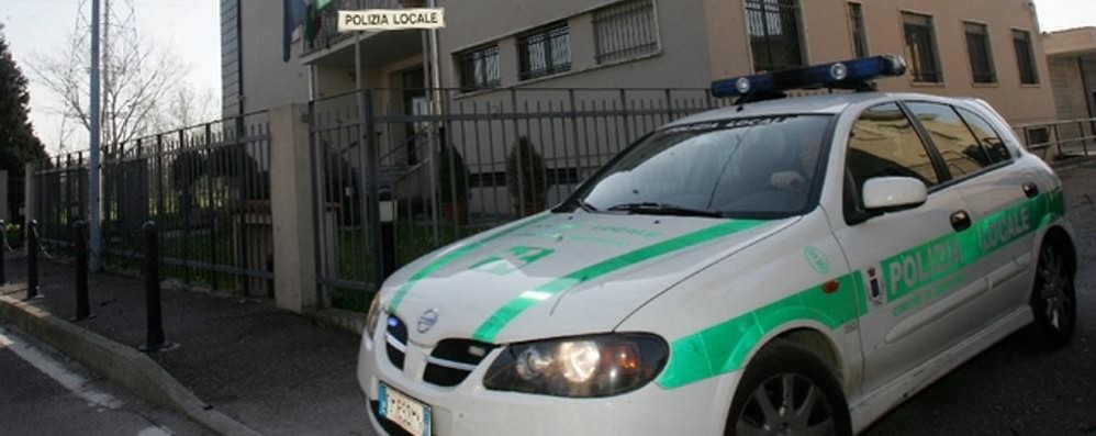 La polizia locale di Brugherio