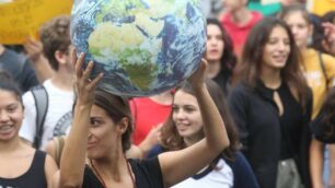 Monza Studenti in sciopero per il clima di settembre 2019