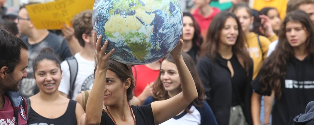 Monza Studenti in sciopero per il clima di settembre 2019