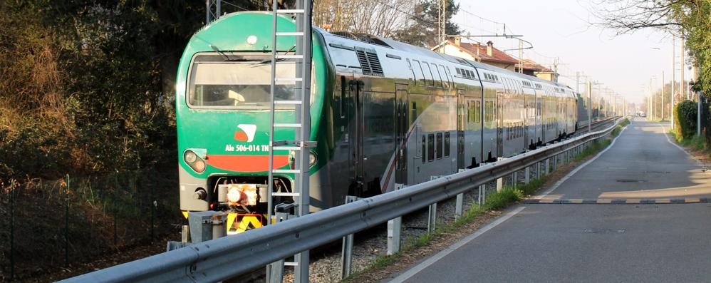 Un convoglio di Trenord