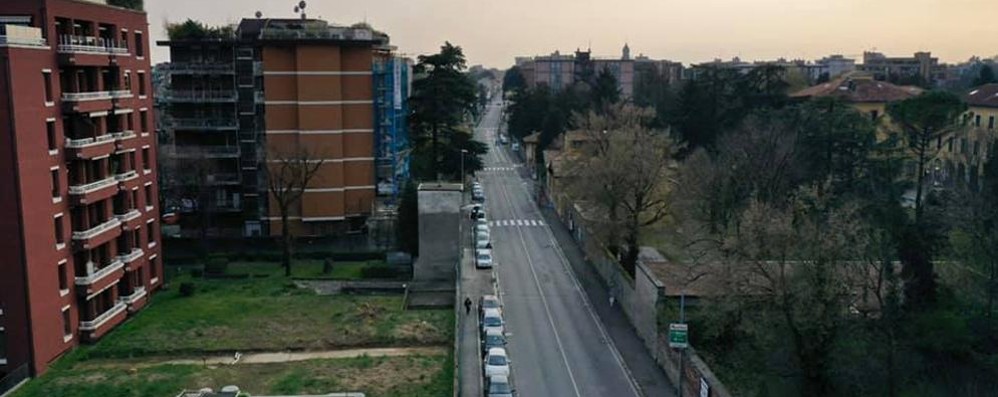 Monza deserta: le foto postate dal sindaco su Fb