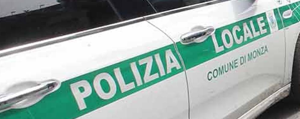 Una pattuglia della polizia locale