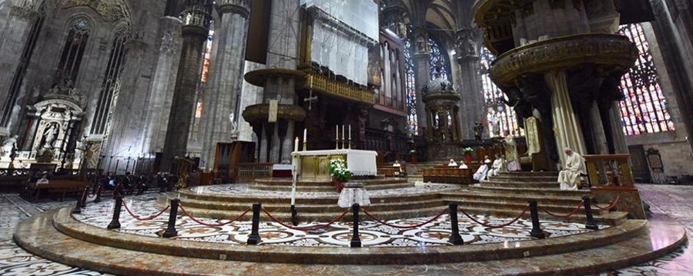 Il Pontificale di Delpini in Duomo