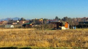 I campi che circondano Vimercate