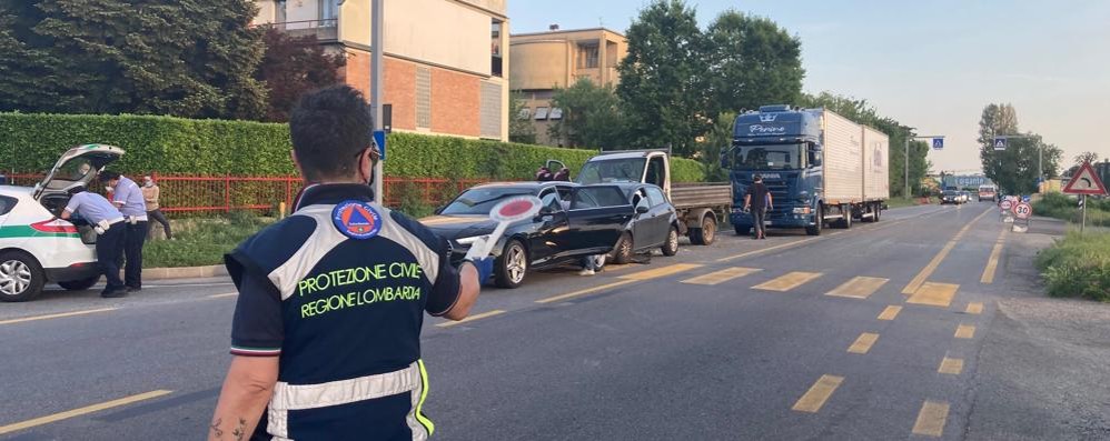 L’incidente ad Arcore l’8 maggio 2020