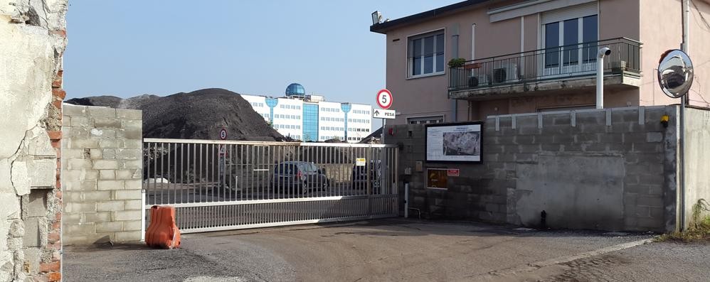 L’ingresso della Asfati Brianza di Concorezzo