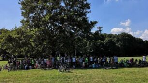 I ragazzi dei centri estivi META - Cooperativa sociale onlus a luglio 2019 nel Parco di Monza