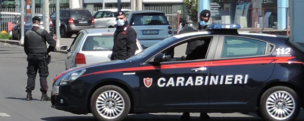 Un’operazione di controllo dei carabinier