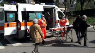 Distribuzione di mascherine in Brianza