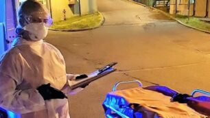 Una soccorritrice al San Gerardo