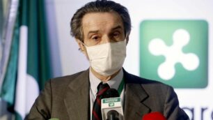 Il governatore della Lombardia, Attilio Fontana
