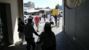 Monza mercato piazza Cambiaghi