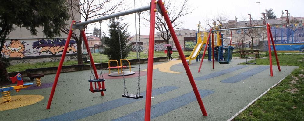 Il parco giochi del Nei di Monza