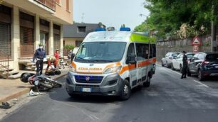 La scena dell’incidente