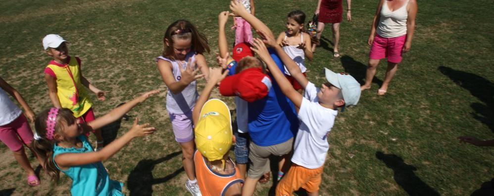 Bambini all’oratorio a Monza negli scorsi anni