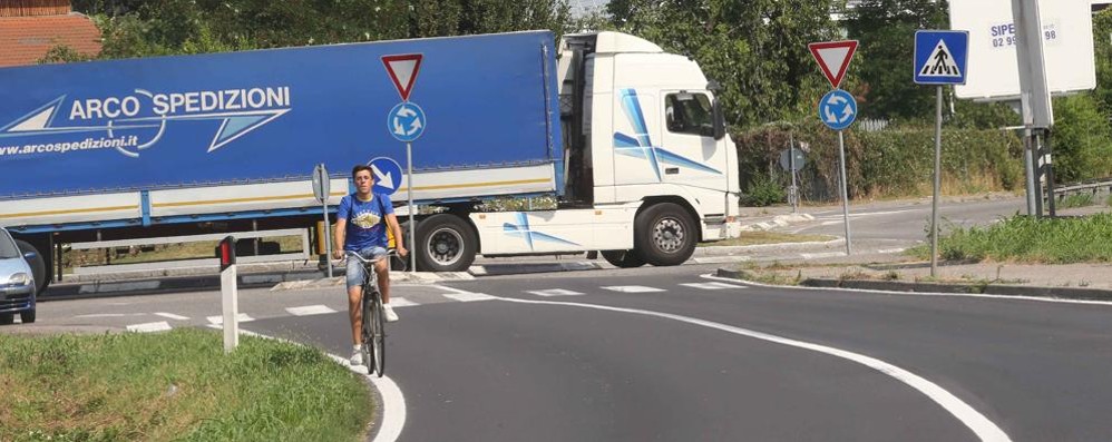 Monza pista ciclabile -Brumosa- Monza-Brugherio