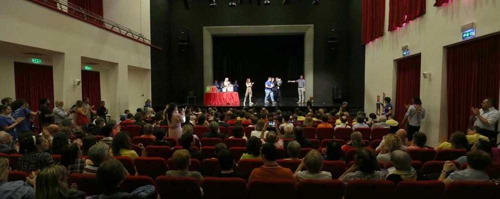 La sala Chaplin del Binario 7 in epoca pre Covid