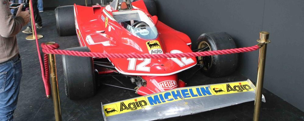La Ferrardi di Villeneuve esposta a Monza nel 2018