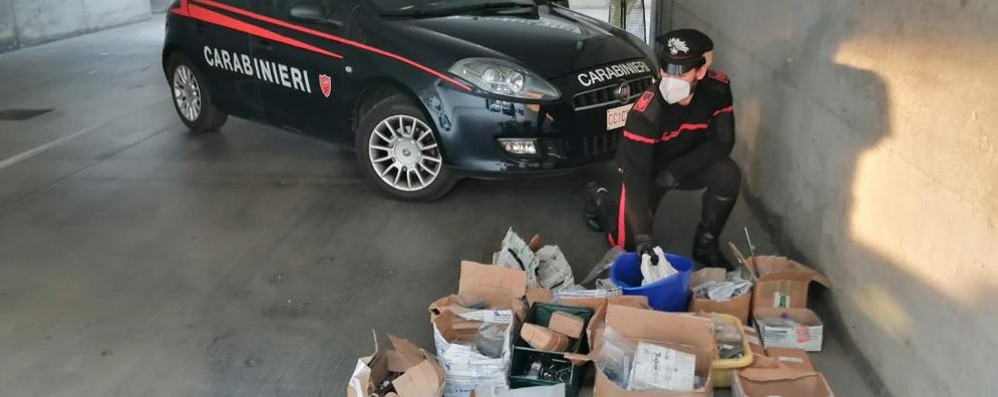 Carabinieri Seregno furto metalli Ronco Briantino