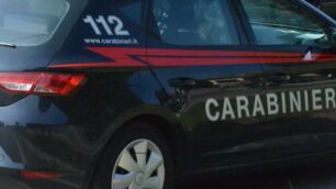 Un’auto dei carabinieri