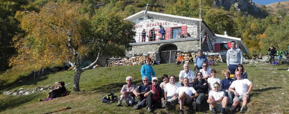 Uno dei tanti rifugi delle alpi lombarde