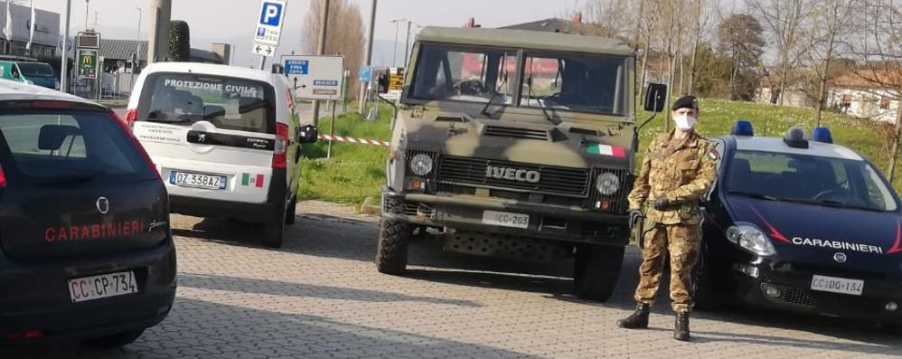 Controlli con l’esercito