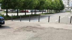 Il parcheggio teatro dell’incidente