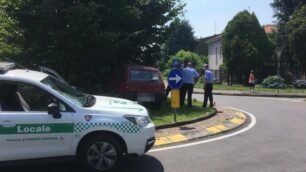 Agrate Brianza incidente stradale 1 giugno 2020 soccorsa donna 80 anni