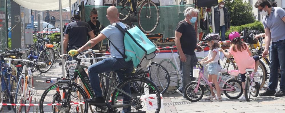 Monza, la ciclofficina di largo Mazzini