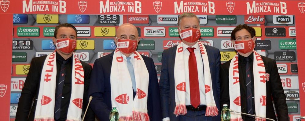 MONZA conferenza stampa Calcio Monza