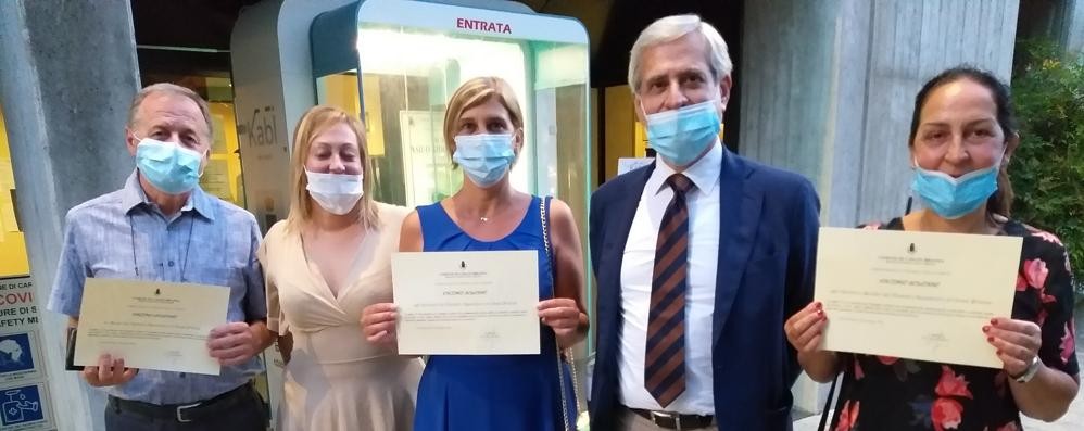 Coronavirus encomio ospedale di Carate Brianza