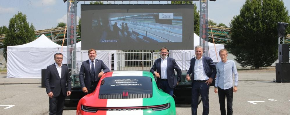 La presentazione dell’evento all’autodromo