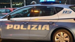 Un’auto della polizia