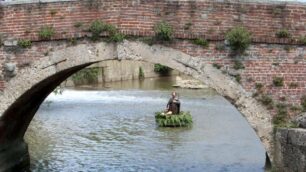 La statua di San Gerardo nel Lambro