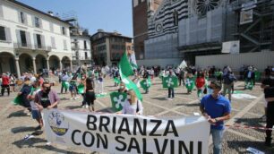 Lega e Fratelli d’Italia: il centrodestra in piazza anche a Monza