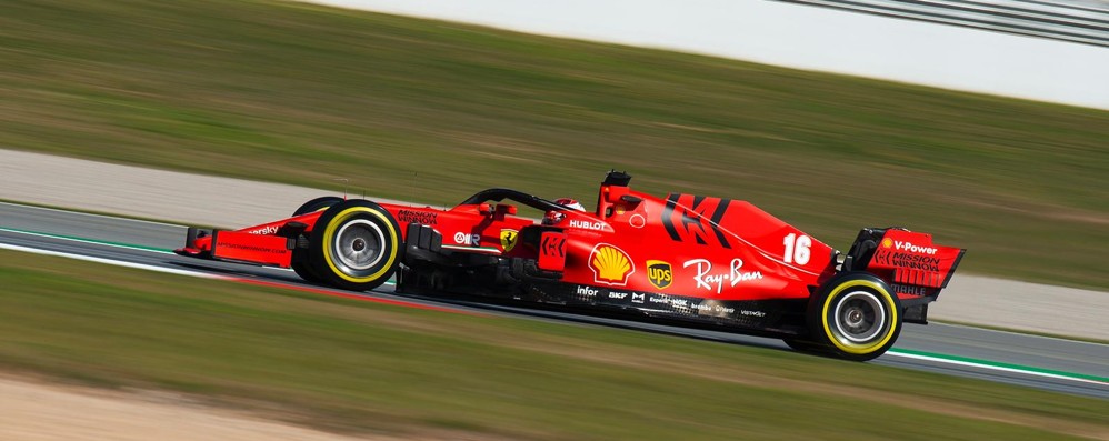 La Ferrari di  Charles Leclerc