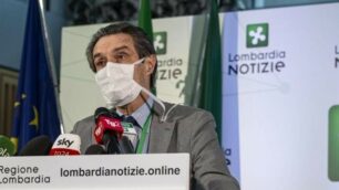 Il governatore della Lombardia, Attilio Fontana