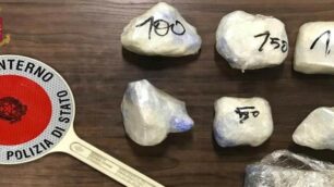 La droga sequestrata
