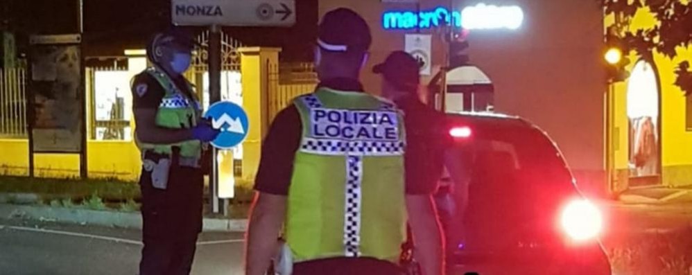 Controlli della polizia locale nel fine settimana