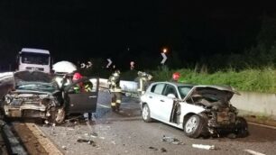 Statale 36 incidente curvone Briosco sud domenica 7 giugno ore 23.30